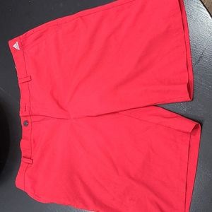 Adidas Golf Shorts Red 36